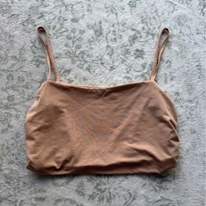 SHEIN Tan Crop Top